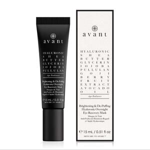 Avant Brightening & De-Puffing Hyaluronic Shea Overnight Eye Recovery Mask